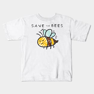 Save The Bees Kids T-Shirt